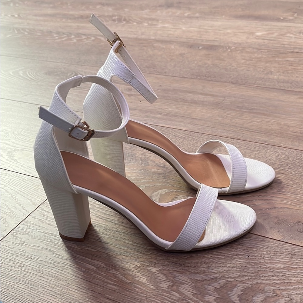 white heels
